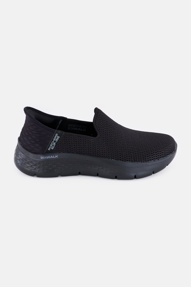 SKECHERS Women Go Walk Flex-Relish Slip On Shoes, Black - Image 4